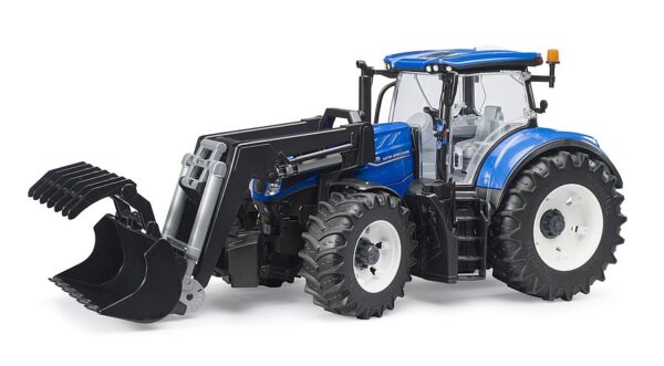 BRUDER 03121 NEW HOLLAND T7.340 WITH SLIP-ON FRONT LOADER KOUREAS TOYS