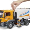 BRUDER 03780 MAN TGS STREET SWEEPER KOUREAS TOYS