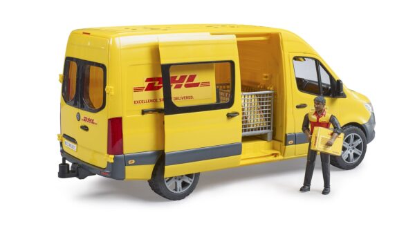 BRUDER 02671 MB SPRINTER DHL WITH DRIVER ITEM KOUREAS TOYS