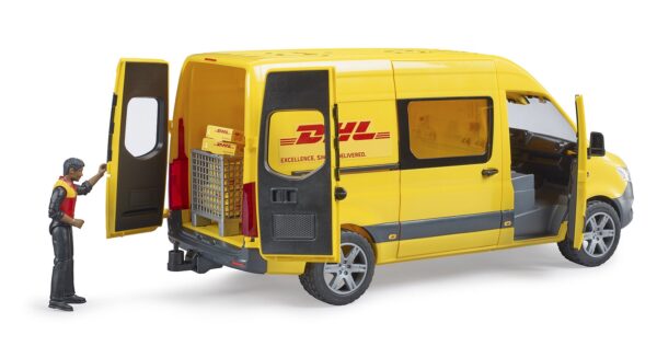 BRUDER 02671 MB SPRINTER DHL WITH DRIVER ITEM KOUREAS TOYS