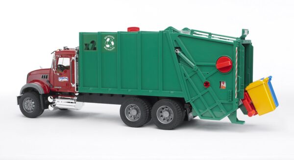 BRUDER 02812 MACK GRANITE GARBAGE TRUCK KOUREAS TOYS