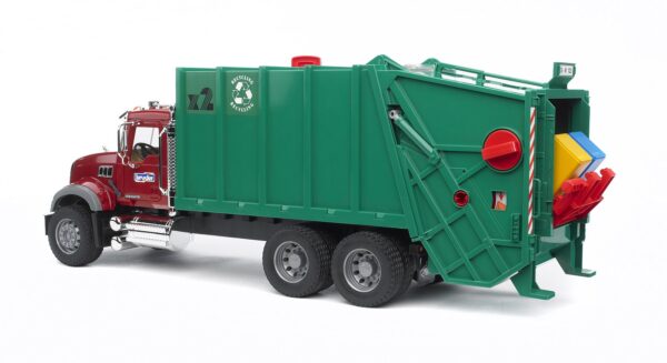 BRUDER 02812 MACK GRANITE GARBAGE TRUCK KOUREAS TOYS