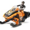 BRUDER 63101 SNOWMOBIL WITH DRIVER AND ACCESSORIES KOUREAS TOYS