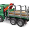 BRUDER 02769 MAN TIMBER TRUCK WITH LOADING CRANE KOUREAS TOYS