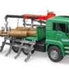 BRUDER 02769 MAN TIMBER TRUCK WITH LOADING CRANE KOUREAS TOYS
