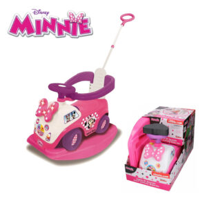 KIDDIELAND 050237 4 IN 1 LIGHTS N SOUNDS MINNIE ACTIVITY RIDE ON KOUREAS TOYS