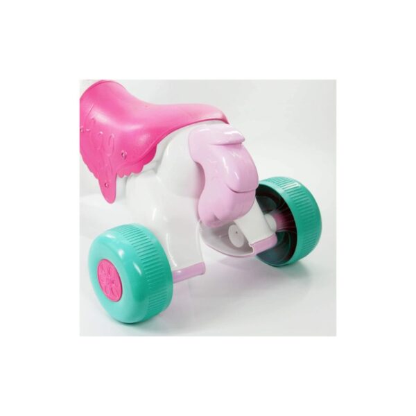 KIDDIELAND 060871 LIGHTS N'SOUNDS UNICORN RIDE-ON KOUREAS TOYS