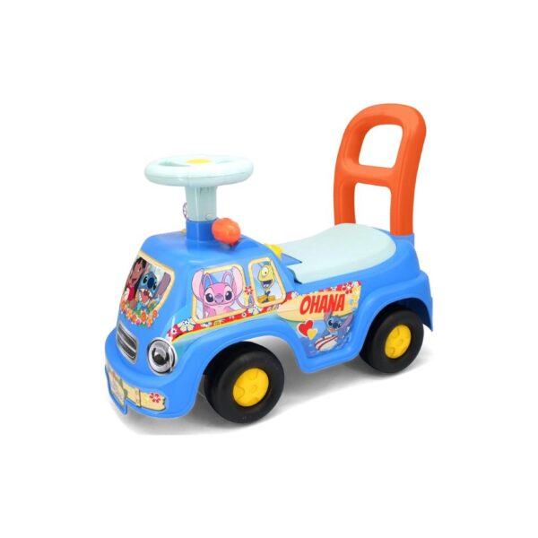 KIDDIELAND 064022 LIGHTS N'SOUNDS STITCH ADVENTURE RIDE ON KOUREAS TOYS