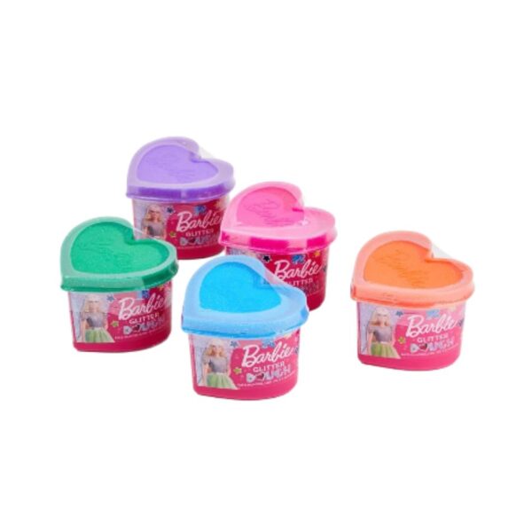RF 88850 BARBIE GLITTER DOUGH KIT - HOUSE 5 PCS 500GR KOUREAS TOYS