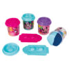 AS 03543 MINNIE DOUGH POT WITH 2 DOUGH COLORS AND 3D CAP FOLDABLE CUTTER 100GR - Image 3