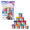 AS 03598 DOUGH DISNEY FROZEN POLYBAG WITH 10 POTS AND 3D CAPS KOUREAS TOYS