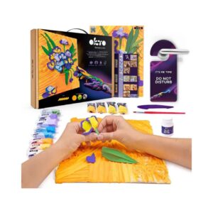 SENSORY ART 3D PICTURES FAMOUS MASTERPIECES PAINTING CREATIVE SET IRISES 10007 KOUREAS TOYS