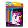 AS 61005 DRAWING SET POCKET FANTASY DREAMS IN 4 DIFFERENT ITEMS KOUREAS TOYS