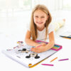 AS 62749 GIGA BLOCK DRAWING SET DISNEY MINNIE 5 IN 1 KOUREAS TOYS