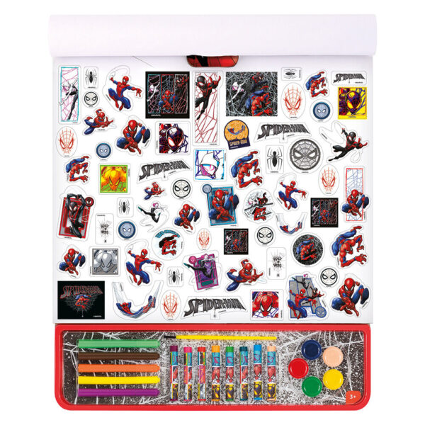 AS 62752 GIGA BLOCK DRAWING SET MARVEL SPIDERMAN 4 IN 1 KOUREAS TOYS