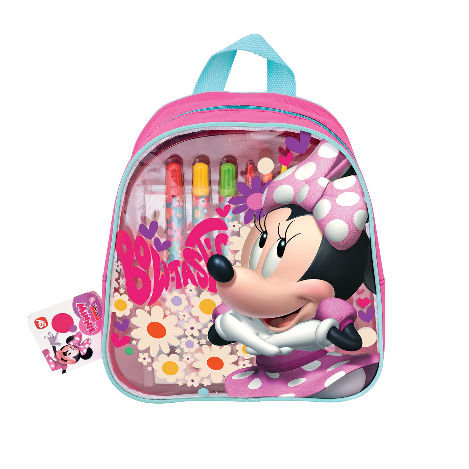 AS 68101 DRAWING SET IN BACKPACK DISNEY MINNIE KOUREAS TOYS