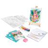 AS 11026 PAINTING WORKSHOP ACRYLIC DRAWING SET WITH WOODEN EASEL KOUREAS TOYS