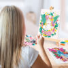 AS 11026 PAINTING WORKSHOP ACRYLIC DRAWING SET WITH WOODEN EASEL KOUREAS TOYS