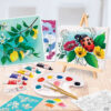 AS 11026 PAINTING WORKSHOP ACRYLIC DRAWING SET WITH WOODEN EASEL KOUREAS TOYS
