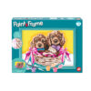 AS 41019 PAINT & FRAME ADORABLE PUPPIES KOUREAS TOYS
