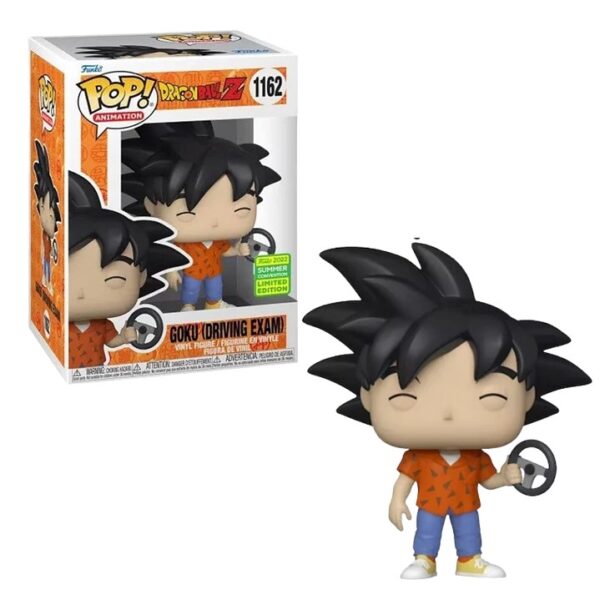 FUNKO POP! ANIMATION: DRAGON BALL Z GOKU (DRIVING EXAM) 1162 KOUREAS TOYS