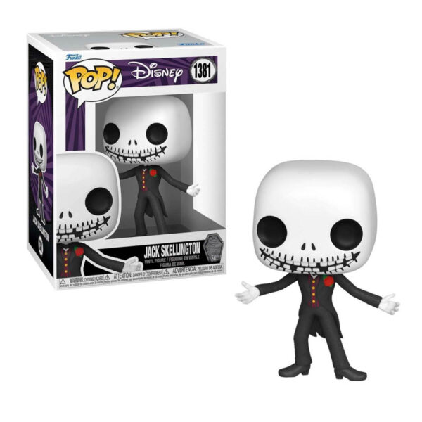 FUNKO POP! DISNEY: NIGHTMARE BEFORE CHRISTMAS JACK SKELLINGTON 1381 KOUREAS TOYS