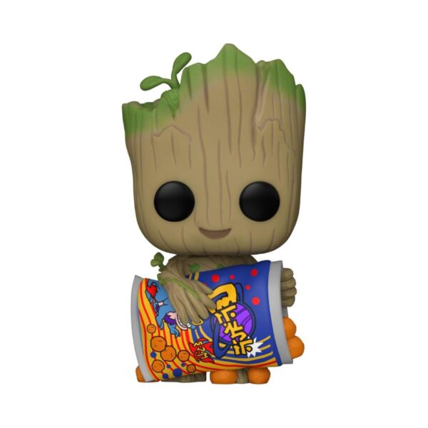FUNKO POP! MARVEL STUDIOS: I AM GROOT GROOT WITH CHEESE PUFFS 1196 KOUREAS TOYS
