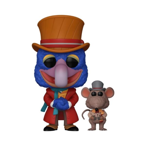 FUNKO POP! MOVIES: DISNEY THE MUPPET CHRISTMAS CAROL CHARLES DICKENS WITH RIZO 1456 KOUREAS TOYS