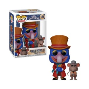 FUNKO POP! MOVIES: DISNEY THE MUPPET CHRISTMAS CAROL CHARLES DICKENS WITH RIZO 1456 KOUREAS TOYS