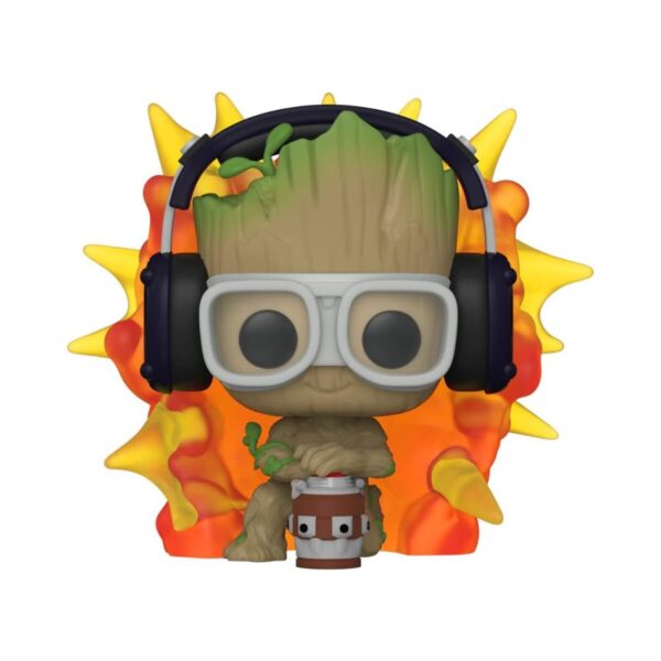 FUNKO POP! MARVEL STUDIOS: GROOT WITH DETONATOR 1195 KOUREAS TOYS