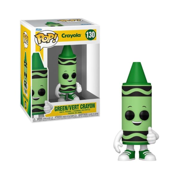 FUNKO POP! CRAYOLA: GREEN/VERT CRAYON 130 KOUREAS TOYS