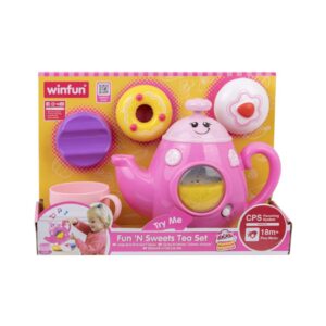 WINFUN 00754G GR FUN 'N SWEETS TEA SET KOUREAS TOYS