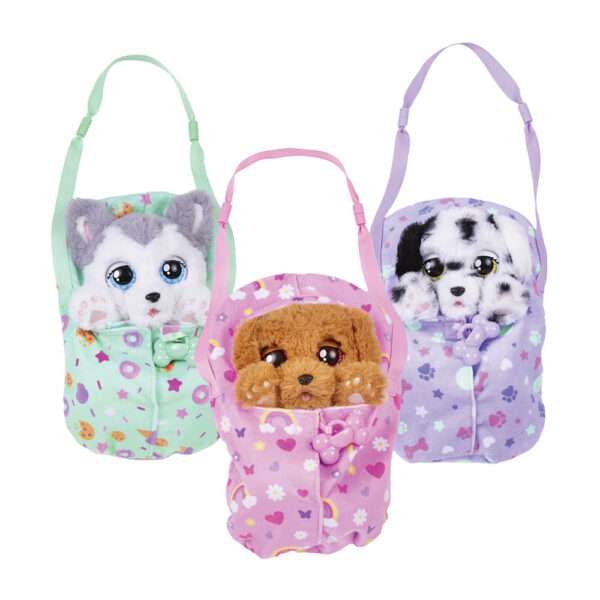 AS 91762 BABY PAWS PLUSH INTERACTIVE DOGS KOUREAS TOYS