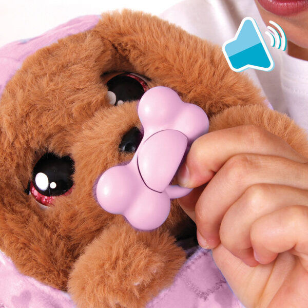 AS 91762 BABY PAWS PLUSH INTERACTIVE DOGS KOUREAS TOYS
