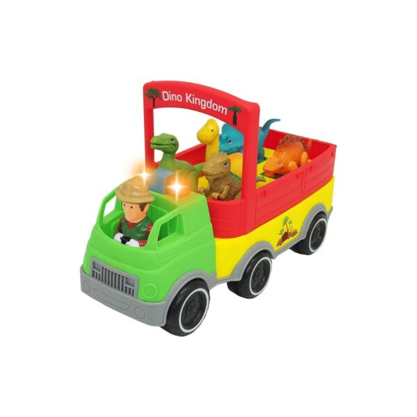 KIDDIELAND 060384 LIGHT & SOUND DINO SAFARI TRUCK KOUREAS TOYS