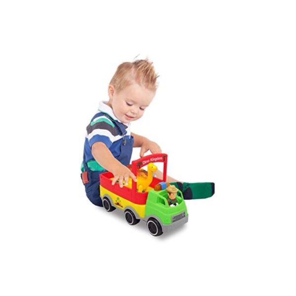 KIDDIELAND 060384 LIGHT & SOUND DINO SAFARI TRUCK KOUREAS TOYS