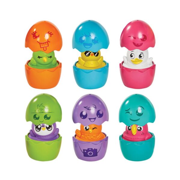 AS 73098 TOMY TOOMIES BABY TODDLER TOY EGG BUS KOUREAS TOYS