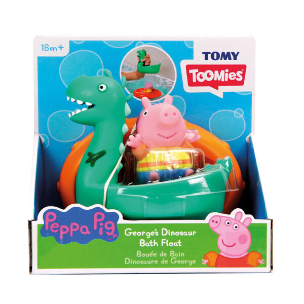 AS 73106 TOMY TOOMIES TODDLER BATH TOY PEPPA PIG FLOATS KOUREAS TOYS