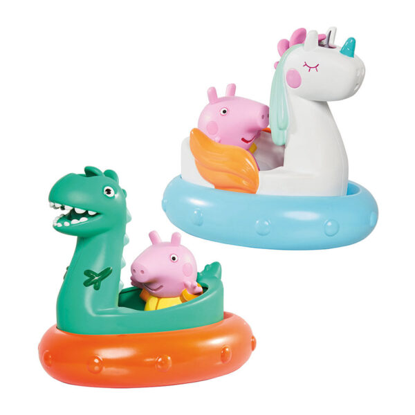 AS 73106 TOMY TOOMIES TODDLER BATH TOY PEPPA PIG FLOATS KOUREAS TOYS