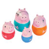 AS 73526 TOMY TOOMIES BABY TODDLER BATH TOY PEPPA PIG NESTING FAMILY - Image 2