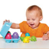 AS 73563 TOMY TOOMIES BABY TODDLER TOY HIDE & SQUEAK BRIGHT CHICKS - Image 5