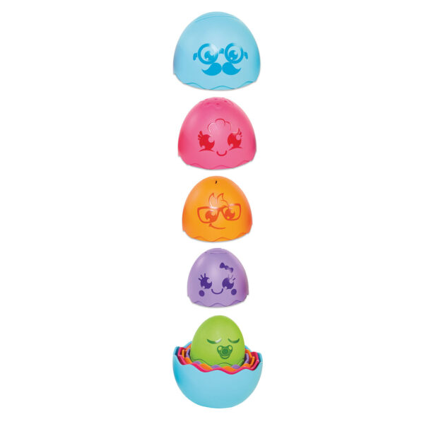 AS 73564 TOMY TOOMIES BABY TODDLER TOY HIDE & SQUEAK NESTING EGGS - Image 5