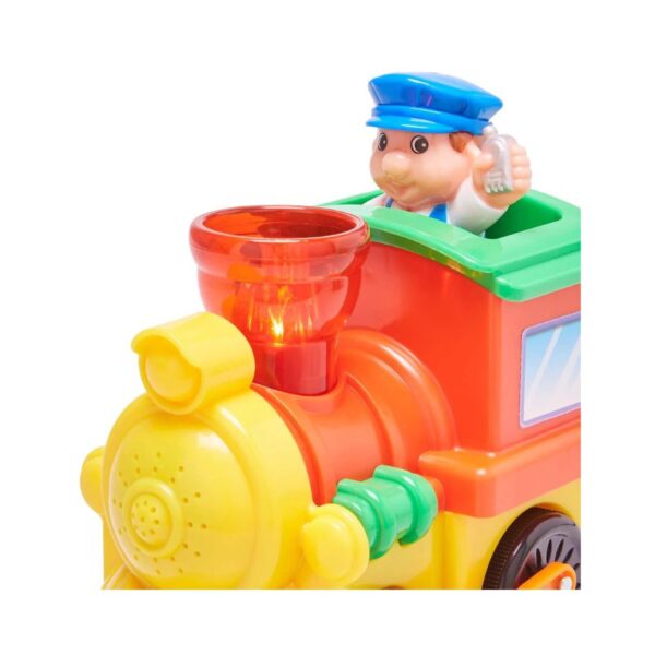 KIDDIELAND 055491 CHOO CHOO TRAIN SET WITH SOUNDS AND FARM ANIMALS KOUREAS TOYS