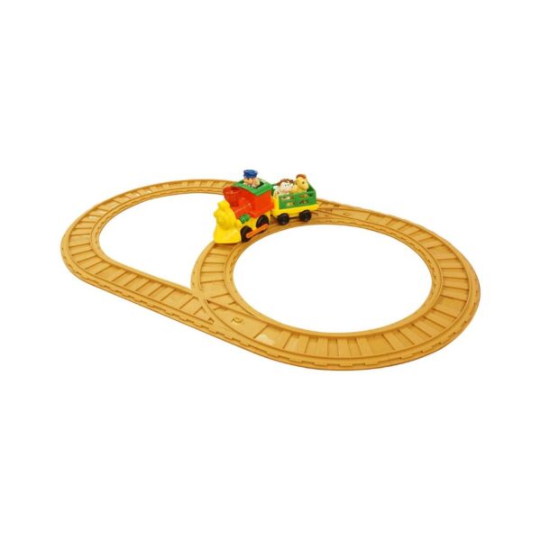 KIDDIELAND 055491 CHOO CHOO TRAIN SET WITH SOUNDS AND FARM ANIMALS KOUREAS TOYS