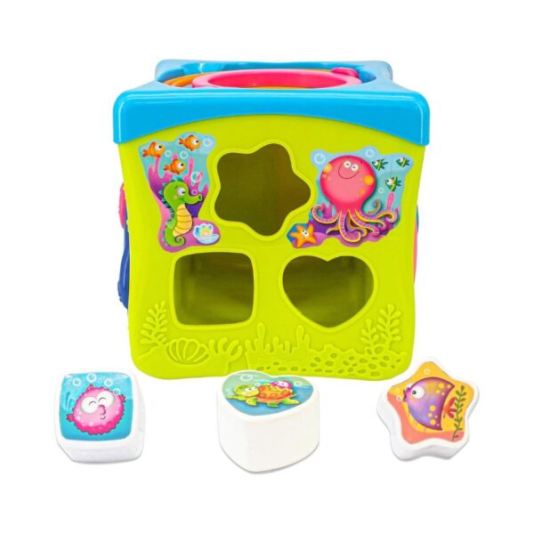 KIDDIELAND 063073 LIGHTS N'SOUNDS ACTIVITY CUBE KOUREAS TOYS