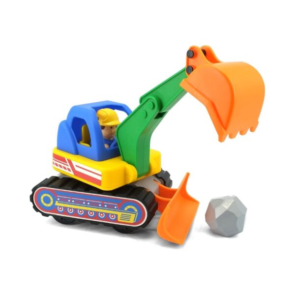 KIDDIELAND 063164 MY FIRST EXCAVATOR KOUREAS TOYS