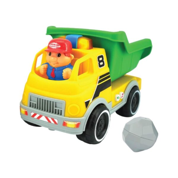 KIDDIELAND 063198 LIGHT N'SOUND CONSTRUCTION VEHICLE KOUREAS TOYS