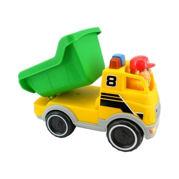 KIDDIELAND 063198 LIGHT N'SOUND CONSTRUCTION VEHICLE KOUREAS TOYS