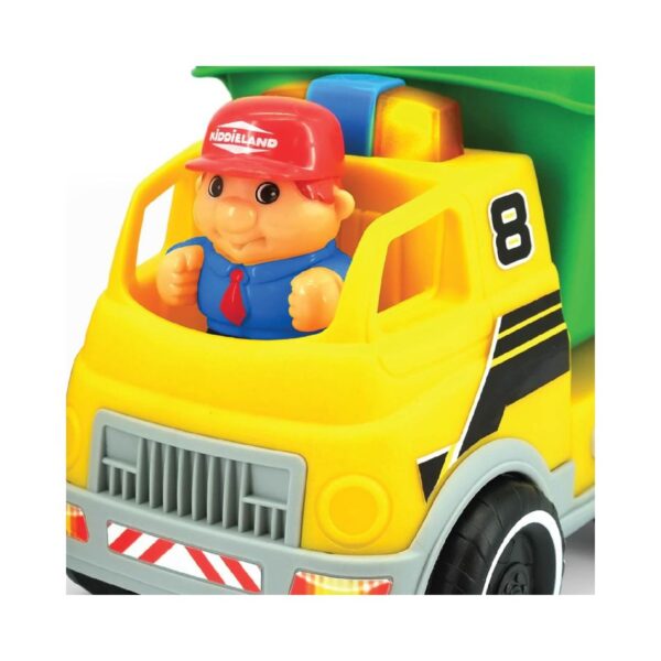 KIDDIELAND 063198 LIGHT N'SOUND CONSTRUCTION VEHICLE KOUREAS TOYS