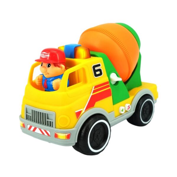 KIDDIELAND 063206 LIGHT N'SOUND CEMENT MIXER KOUREAS TOYS